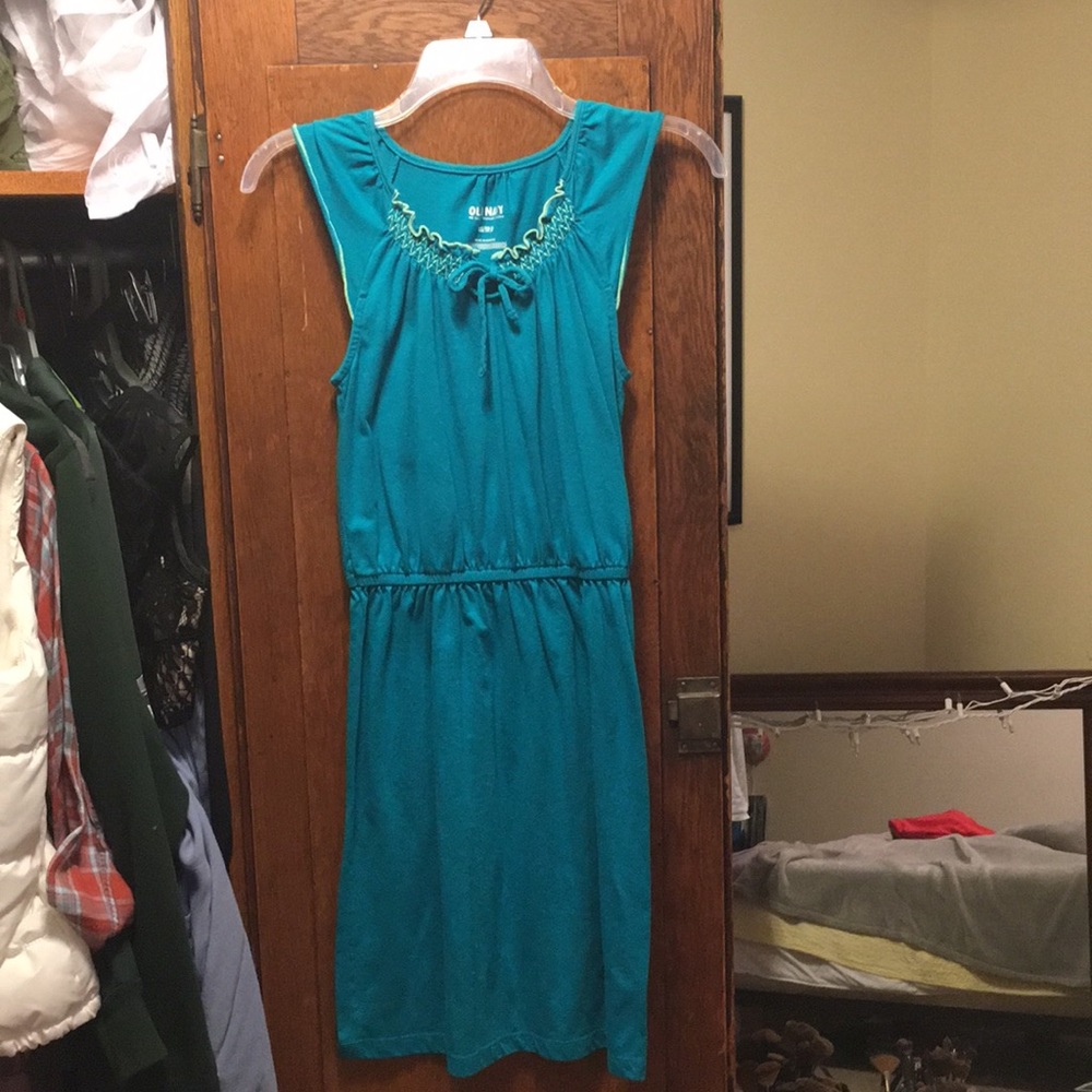 Blue dress